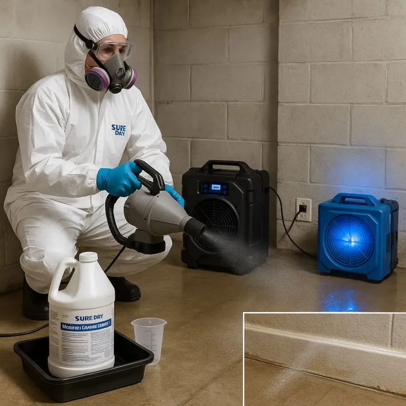 Sanitization and Odor Removal process in Moca, PR